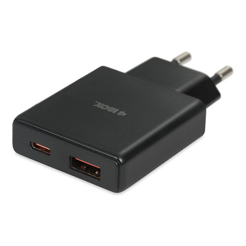 iBOX C-43 ILUC43B Dubbelport Väggladdare 30W
