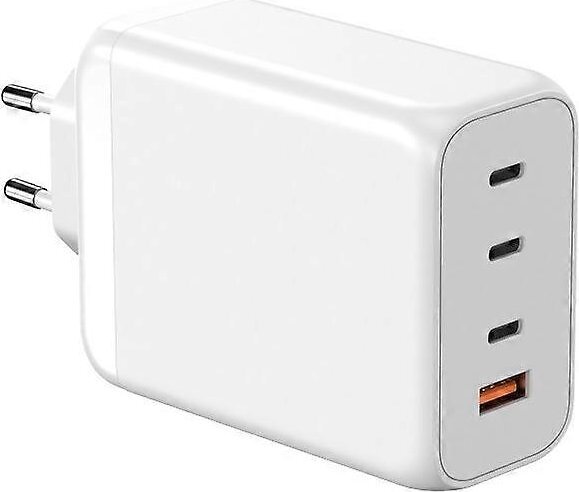 Allnet GaN PD Laddare 1x USB Typ-A QC 3x USB Typ-C 200W