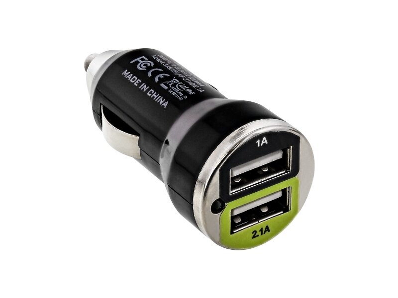 InLine 31502N Dubbel USB Billaddare 5W