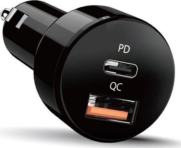Genius 32590008400 Billaddare 2-Port USB-C USB-A PD 36W