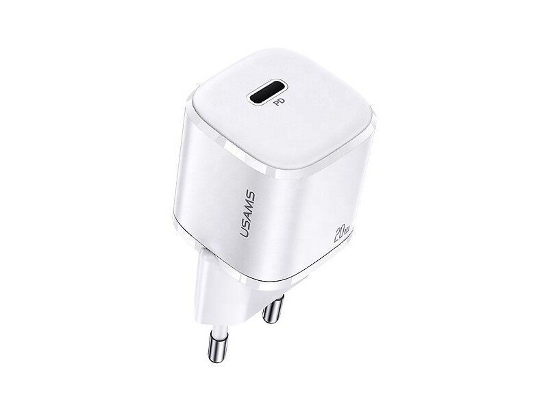 Usams T36 PD3.0 Enkel USB-C Väggladdare 20W