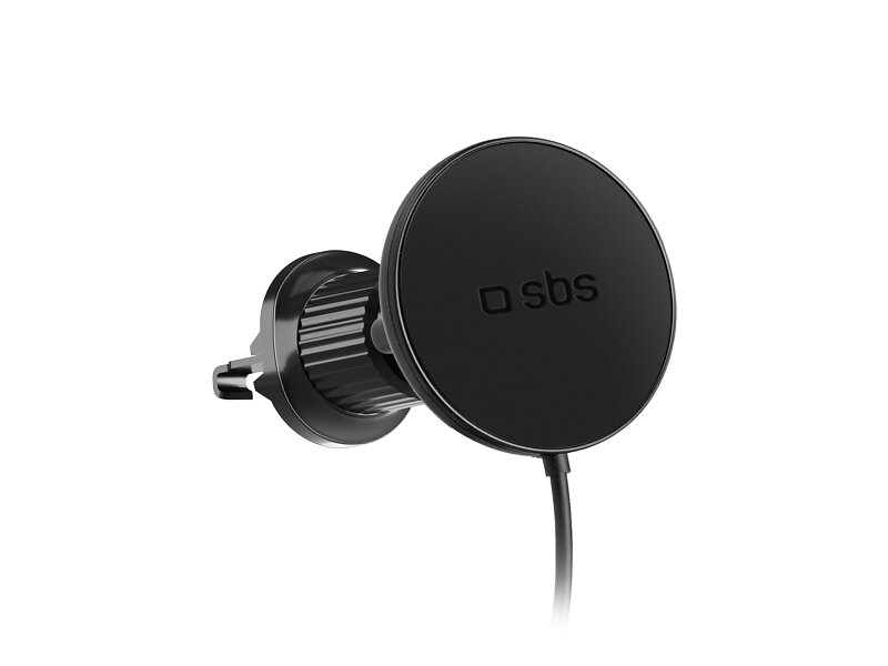 SBS TESUPPMAG15WVENT Trådlös Laddning Billaddare 15W