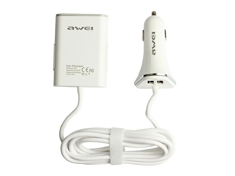 Awei C-400 AWE000076 4-Port USB-A Billaddare 2A