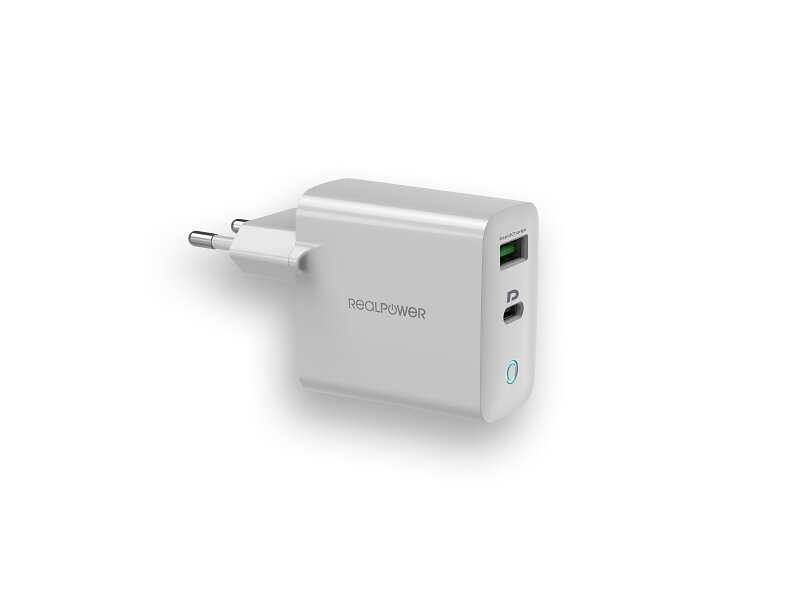 RealPower 352262 Inomhus AC Laddare 20W
