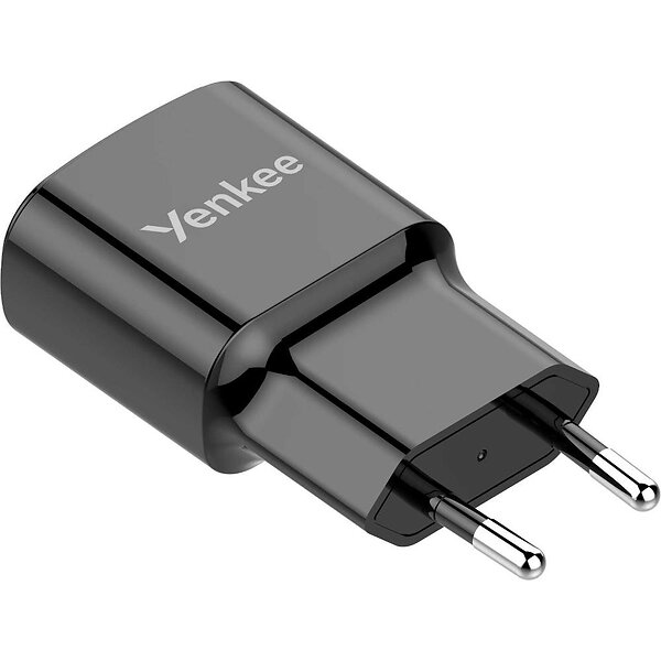 Yenkee Yac 2013Bk 1X USB-A Väggladdare 12W