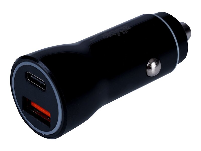 Akyga AK-CH-16 Billaddare PD 3.0 QC 3.0 Apple Fast Charge SCP AFC 2 Utgångar (USB, USB-C) 36W