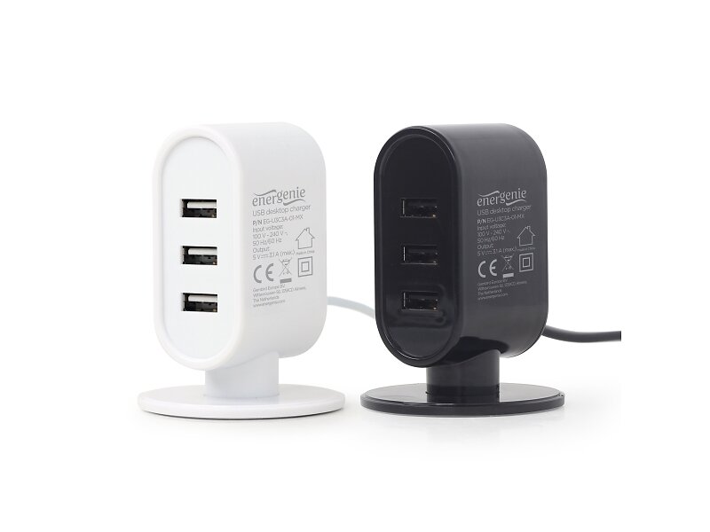 Gembird EG-U3C3A-01-MX USB-laddare 15W