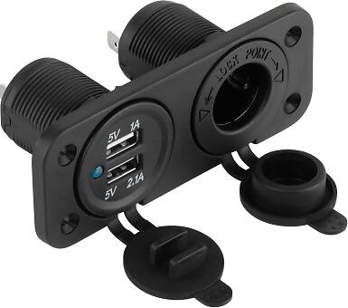Peiying PY-CHR0002 Infälld Billaddare 2xUSB