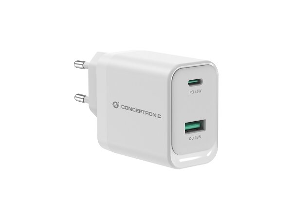 Conceptronic ALTHEA20W45 Inomhus AC Väggladdare 20W