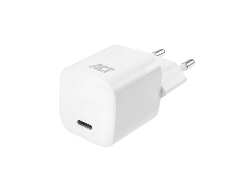Act. AC2120 Kompakt USB-C Laddare 20W