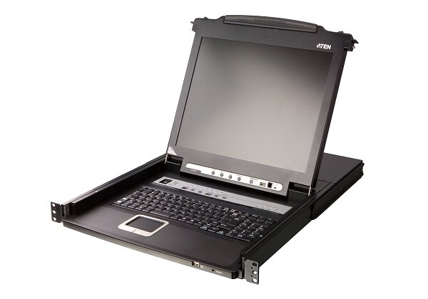 Aten CL5708MW 17.3" LCD KVM-låda med tangentbord och mus (EN)