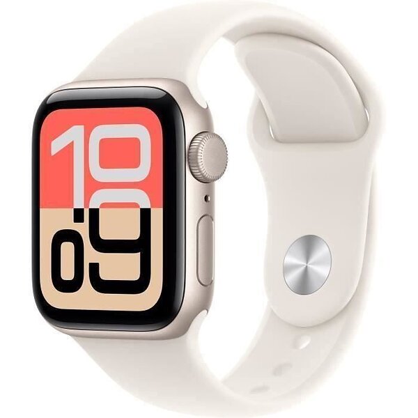 Apple Watch SE 3 40mm Aluminium med Sport Band