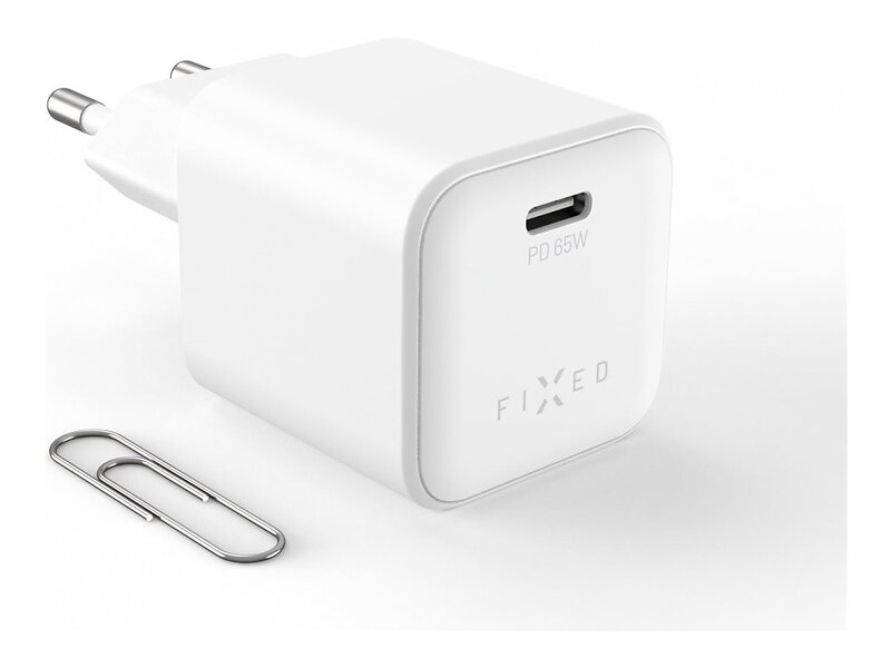 Anker FIXCG65M-C-WH GaN Snabbladdare med USB-C-utgång och PD-stöd 65W