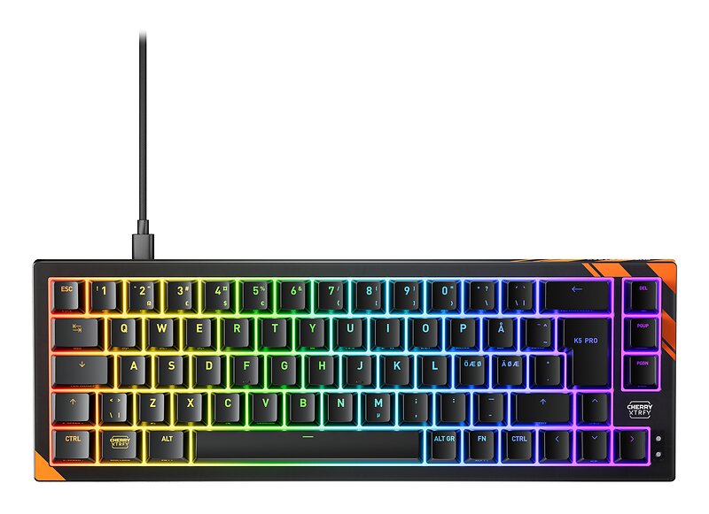 Cherry Xtrfy K5 Pro TMR Kompakt Gamingtangentbord (EN)