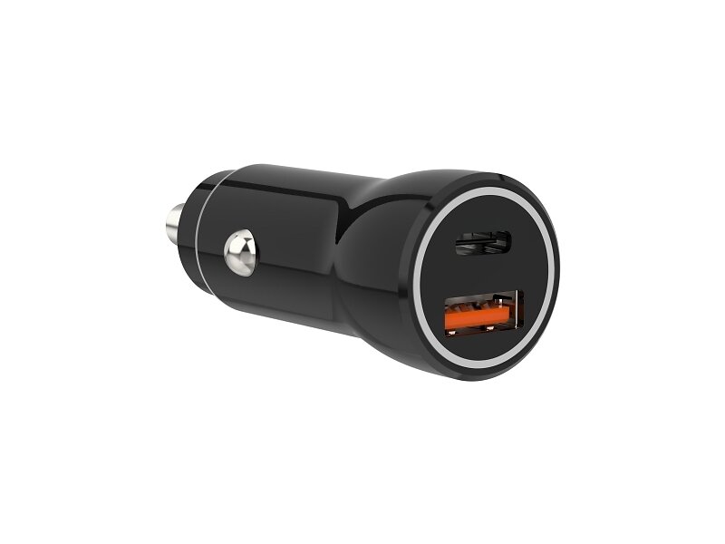 Sinox Bilsladdare Dubbel USB-A USB-C SOI02002 18W 20W