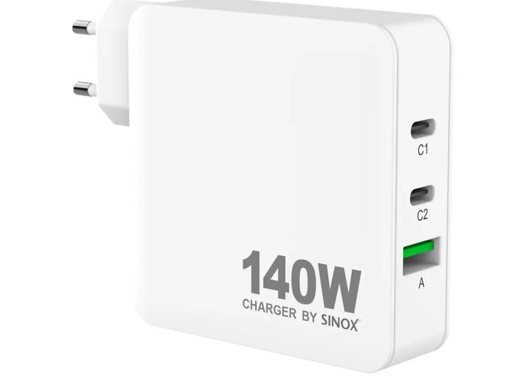 Sinox SXP6140 USB Väggladdare 28W
