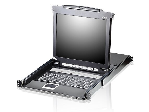 Aten CL5716M-ATA-2XK06GG 17" LCD USB KVM Konsol Låda (DE/QWERTZ)
