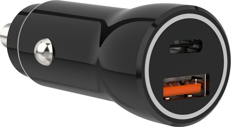 Sinox SOE02002 Dubbel USB Billaddare USB A 18W USB C 20W