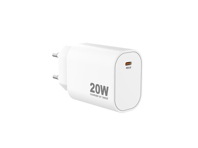 Sinox SOE6020 USB-C PD Väggladdare 20W