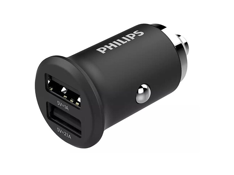 Philips Bil Lader 2 USB-A 15W