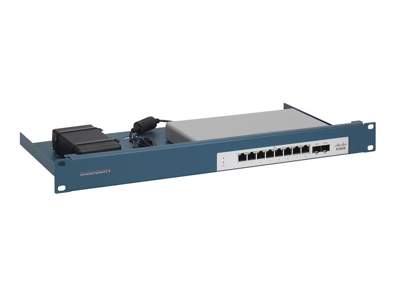 R RACKMOUNT·IT Rackmount.IT Nätverksenhets monteringssats 1U 19" RM-CI-T17