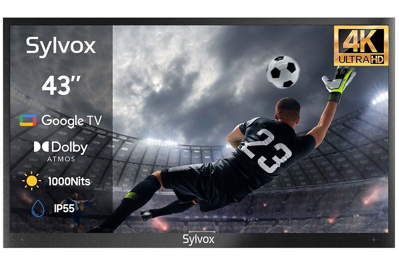 SYLVOX 43" 4K Ultra HD LED Google TV - OT43B5K3GD
