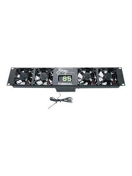 Middle Atlantic 2U Ultra Quiet Fan Panel IUQFP-4D