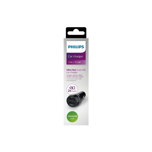 Philips DLP2357 Dubbel USB Billaddare