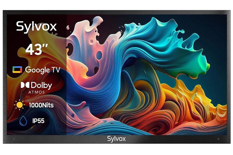 SYLVOX OQ43A9K3RF 43" 4K Ultra HD QLED Google TV - OQ43A9K3RF