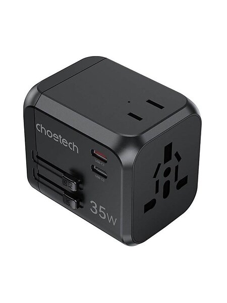 Choetech PD5008 3xUSB-A 2xUSB-C GaN 35W US/EU/UK/AU