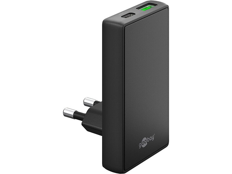 Goobay USB-C PD GaN Dual Fast Charger 45W