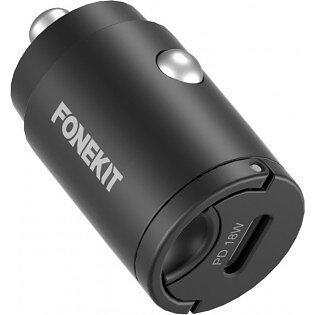 FoneKit Travel PD USB-C Biladapter 18W