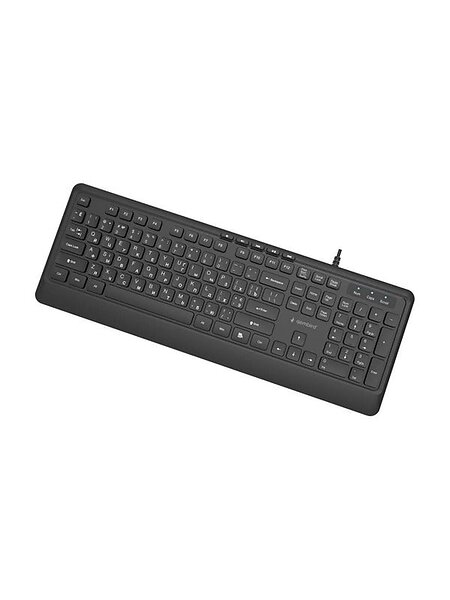 Gembird Slim Multimedia Full Size Tangentbord (US)