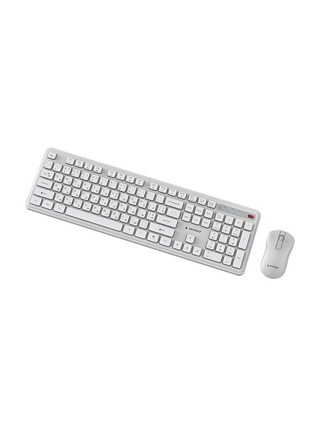 Gembird Slim Pro Business Tangentbord och Musset Full Storlek Trådlös QWERTY (EN)