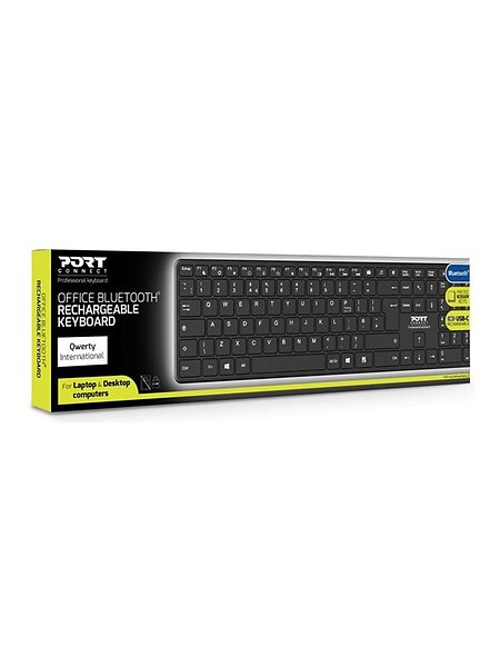 PORT Designs Office Pro Trådlös Bluetooth QWERTY Tangentbord (EN)