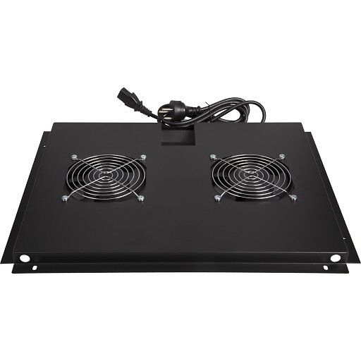 Lan-com 600 x 600 mm golvstativ med 2 fläktar