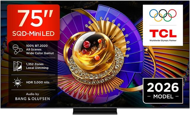 TCL MSQLED85L 75" 4K Ultra HD QD-Mini LED Smart TV (2026) - 75MSQLED85L