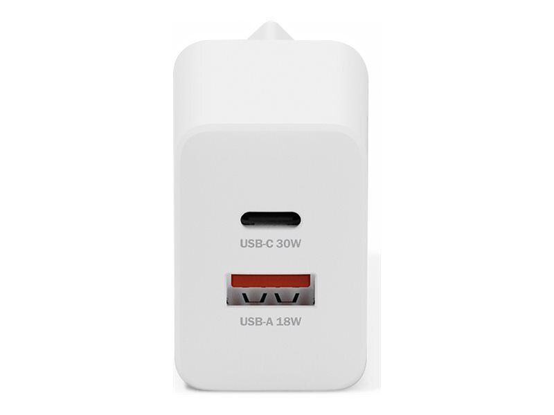 Digitus strömadapter DA-10301 GaN Dubbel USB-C USB Väggladdare 30W