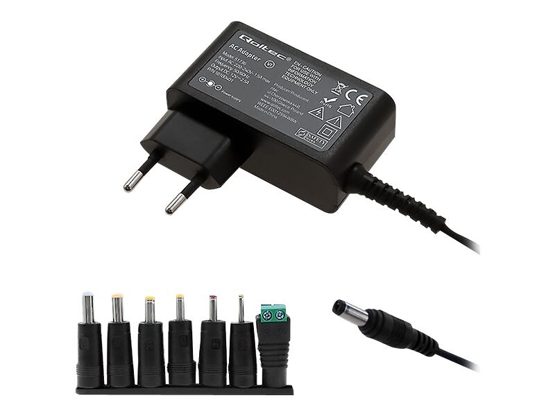 Qoltec 51736 AC Adapter 220-240 V 30W