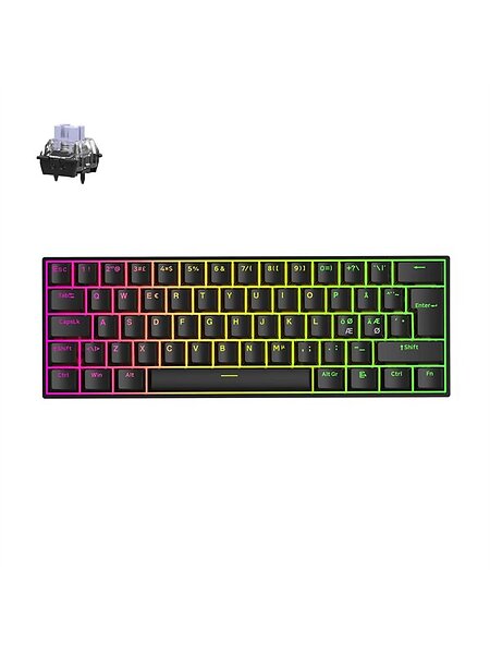 MCHOSE Ace 60 Pro KTEK Magnetic Max Hall Effect Mekanisk Tangentbord 60% (Nordic)