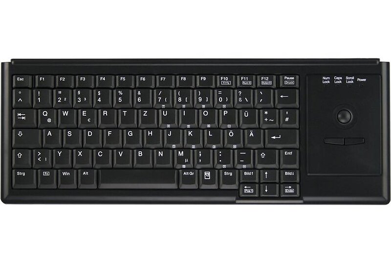 Contour Design Active Key AK-4400 Industriellt Tangentbord Trackball Mini (DE)
