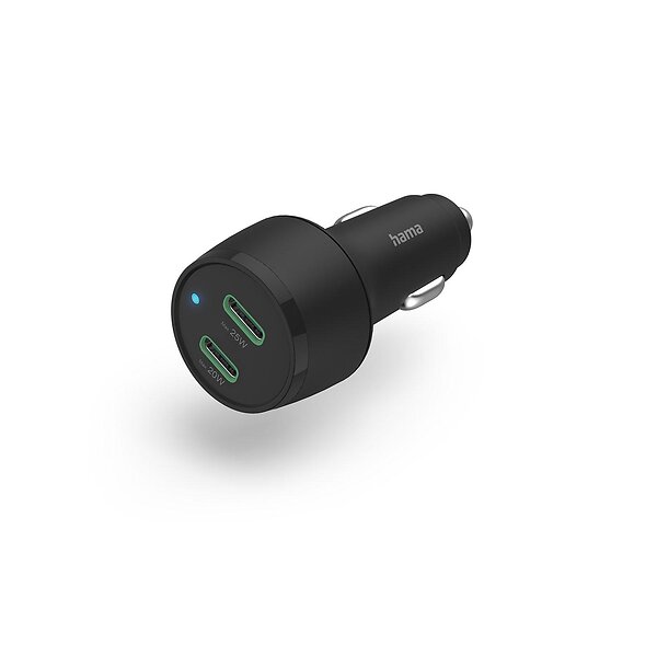 Hama Bil Laddare 00201632 2xUSB-C PD 45W