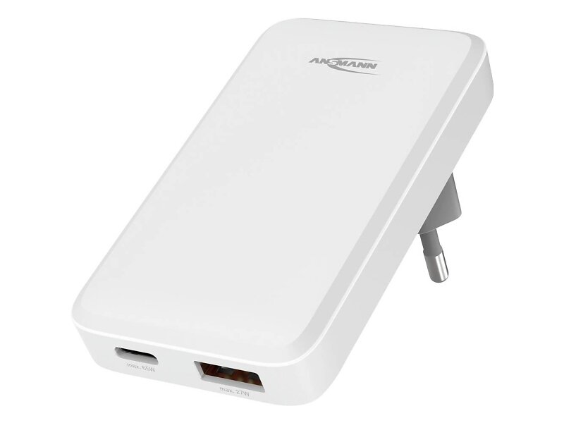 Ansmann 265Pd 1001-0174 1X USB-A, 1X USB-C PD Inomhusladdare 65W