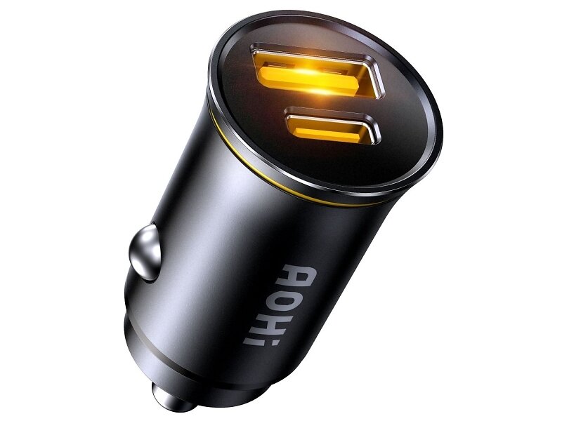 AOHI Superauto AOC-S003 1X Usb-C, 1X Usb-A 65W