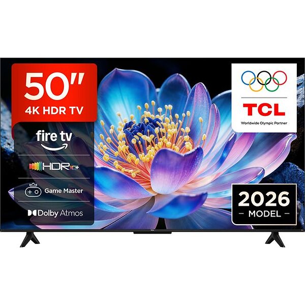 TCL V6D 50" 4K Ultra HD LED Smart-TV (2026) - 50V6D-UK