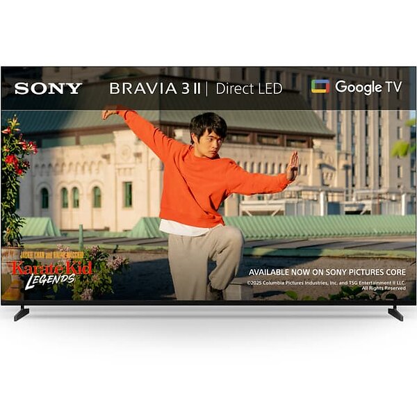 Sony BRAVIA 3 II 43" 4K Ultra HD LED Google TV (2026) - K43XR39M2PB