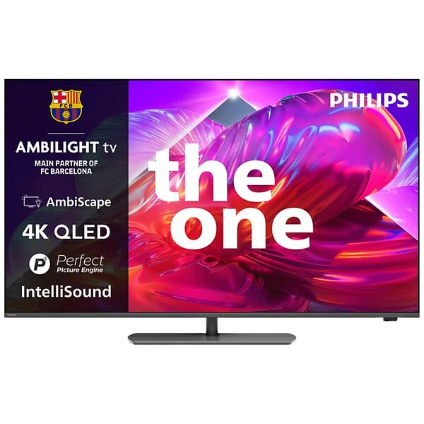 Philips The One 50PQS9081/12 50" 4K Ultra HD QLED Ambilight Smart TV (2026)