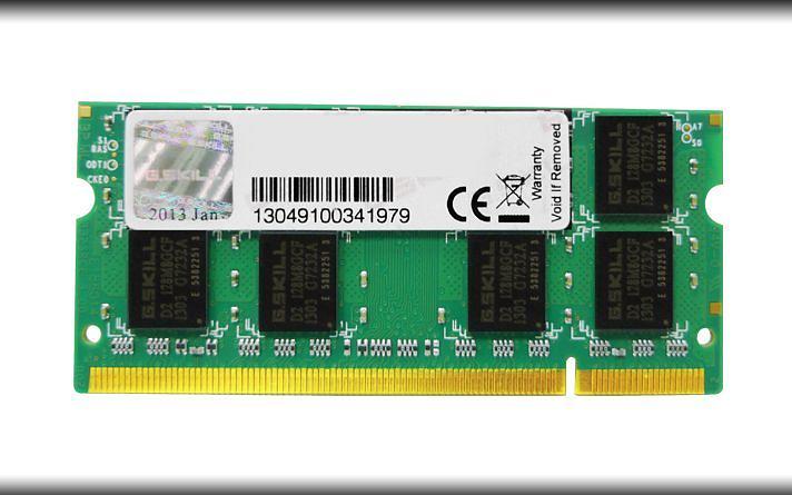 G.Skill SQ SO-DIMM DDR2 800MHz Apple 1GB (FA-6400CL5S-1GBSQ)