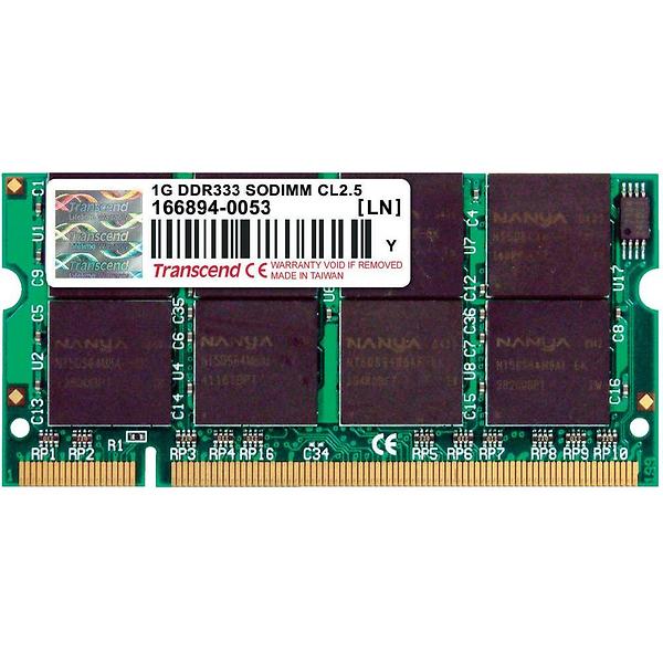 Transcend DDR 333MHz 1GB (TS128MSD64V3A)