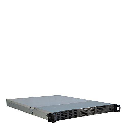Inter-Tech IPC 1U-10248 (Svart/Silver)